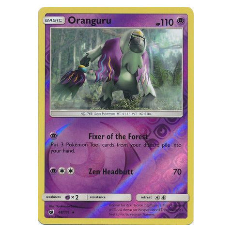 Oranguru : CRIMSON INVASION (Reverse holo) - 48/111