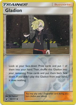 Gladion : CRIMSON INVASION (Reverse holo) - 95/111