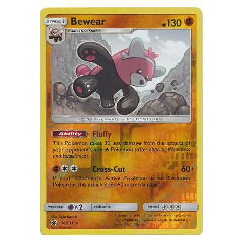 Bewear : CRIMSON INVASION (Reverse holo) - 56/111