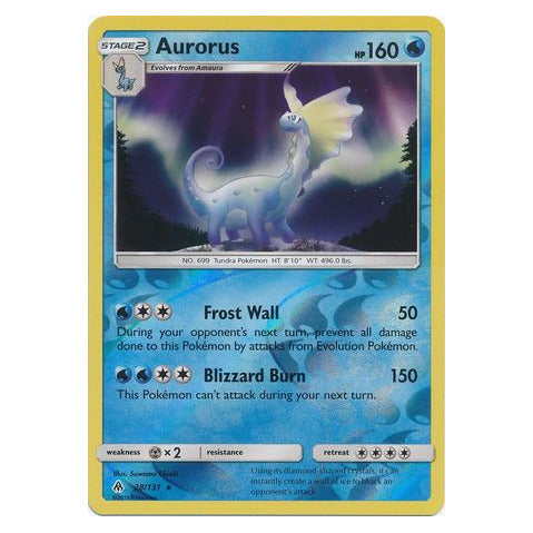 Aurorus : FORBIDDEN LIGHT (Reverse holo) - 28/131