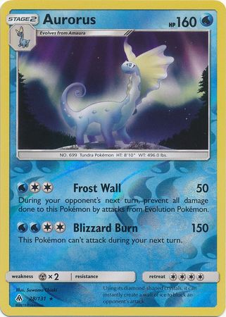 Aurorus : FORBIDDEN LIGHT (Reverse holo) - 28/131