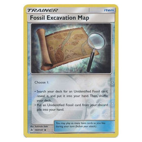 Fossil Excavation Map : FORBIDDEN LIGHT (Reverse holo) - 107/131