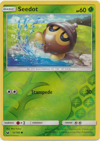 Seedot : CELESTIAL STORM (Reverse holo) - 12/168 - Lockett Labs UK