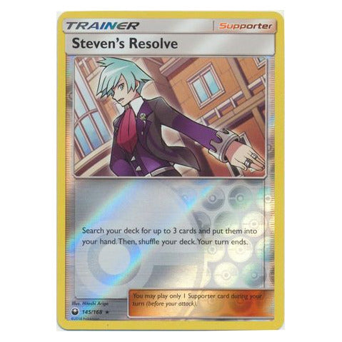 Steven's Resolve : CELESTIAL STORM (Reverse holo) - 145/168