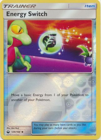 Energy Switch : CELESTIAL STORM (Reverse holo) - 129/168 - Lockett Labs UK