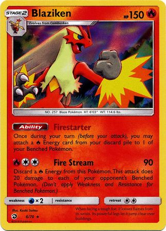 Blaziken : DRAGON MAJESTY (Holo) - 6/70