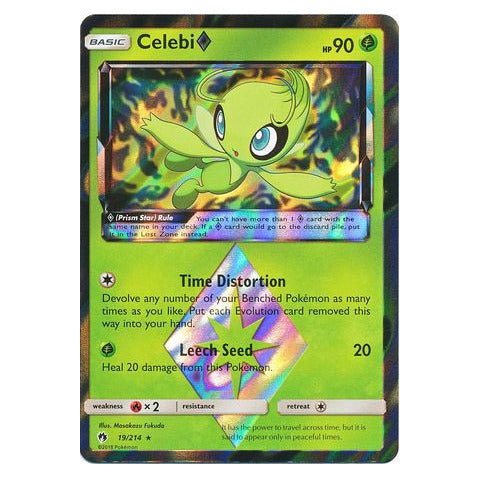 Celebi Prism Star : LOST THUNDER - 19/214