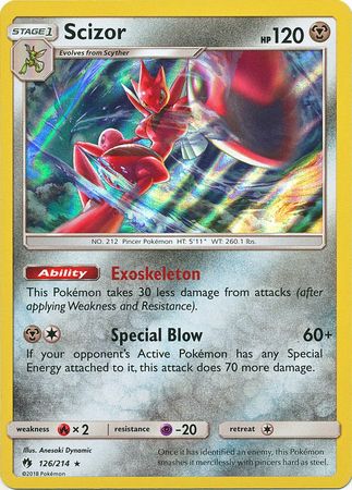 Scizor : LOST THUNDER (Holo) - 126/214