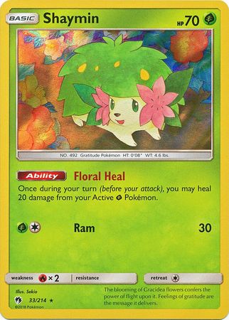 Shaymin : LOST THUNDER (Holo) - 33/214