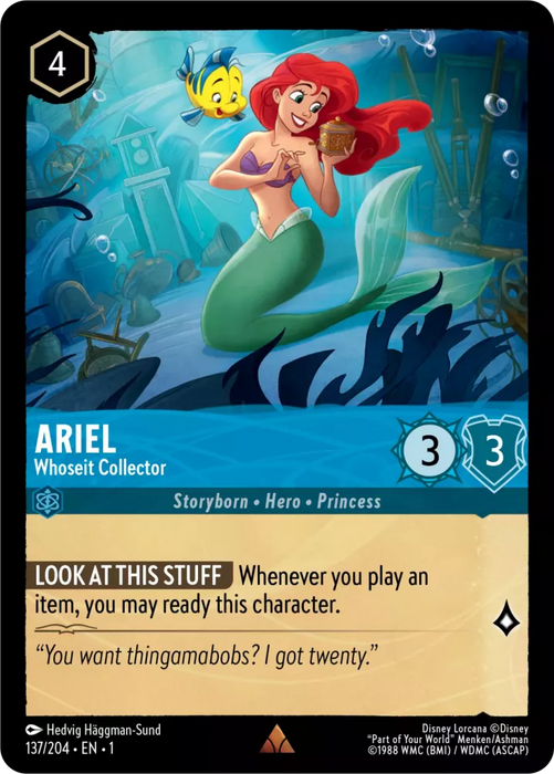 Ariel (Foil) : Whoseit Collector - 137/204