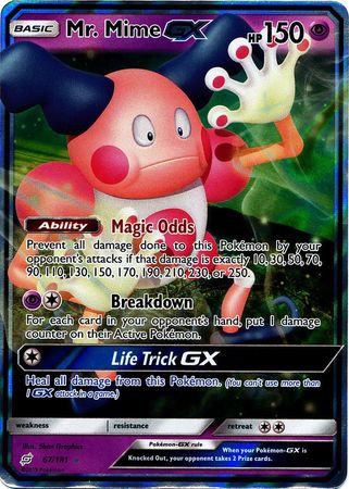 Mr. Mime GX : TEAM UP - 67/181