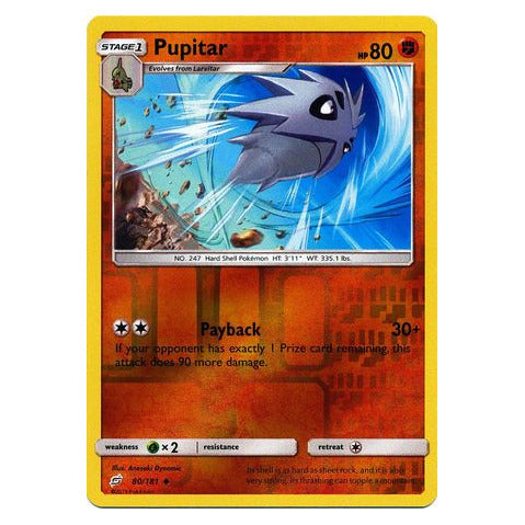 Pupitar : TEAM UP (Reverse holo) - 80/181