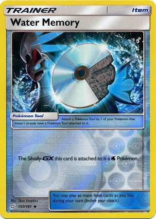 Water Memory : TEAM UP (Reverse holo) - 157/181 - Lockett Labs UK