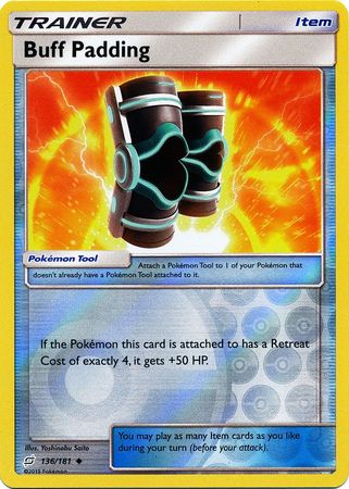 Buff Padding : TEAM UP (Reverse holo) - 136/181 - Lockett Labs UK