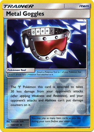 Metal Goggles : TEAM UP (Reverse holo) - 148/181 - Lockett Labs UK