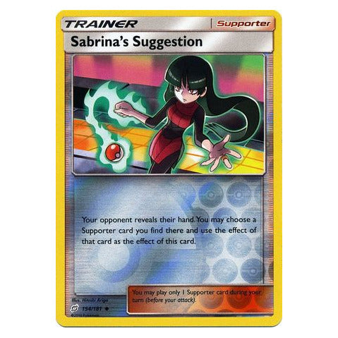 Sabrina's Suggestion : TEAM UP (Reverse holo) - 154/181
