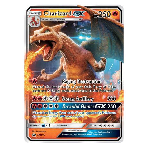 Charizard GX : PROMO - SM195