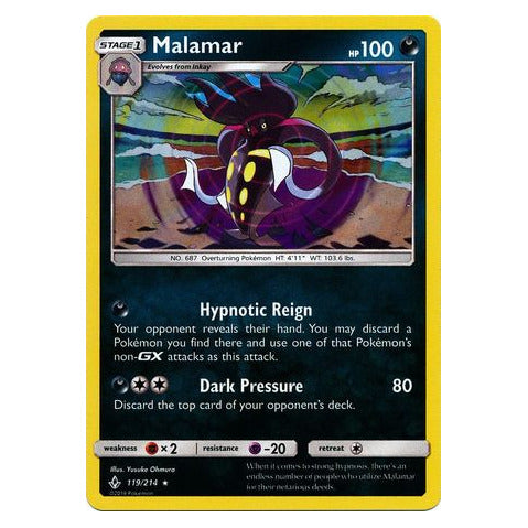 Malamar : UNBROKEN BONDS (Holo) - 119/214