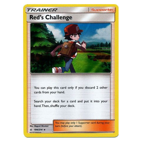 Red's Challenge : UNBROKEN BONDS (Holo) - 184/214