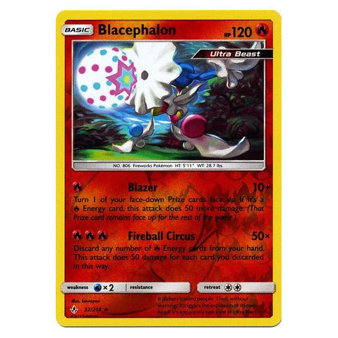 Blacephalon : UNBROKEN BONDS (Reverse holo) - 32/214