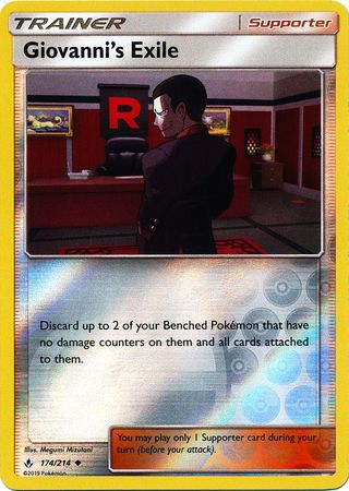 Giovanni's Exile : UNBROKEN BONDS (Reverse holo) - 174/214 - Lockett Labs UK