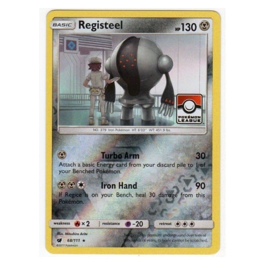 Registeel : LEAGUE PROMO (Reverse holo) - 068/111