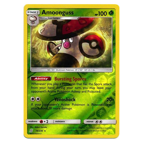 Amoonguss : UNIFIED MINDS (Reverse holo) - 14/236