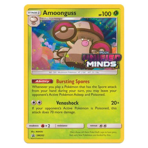 Amoonguss : UNIFIED MINDS PROMO PRE-RELEASE (Holo) - SM202