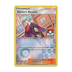 Steven's Resolve : LEAGUE PROMO (Reverse holo) - 145/168