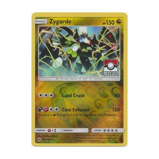 Zygarde : LEAGUE PROMO (Reverse holo) - 100/147