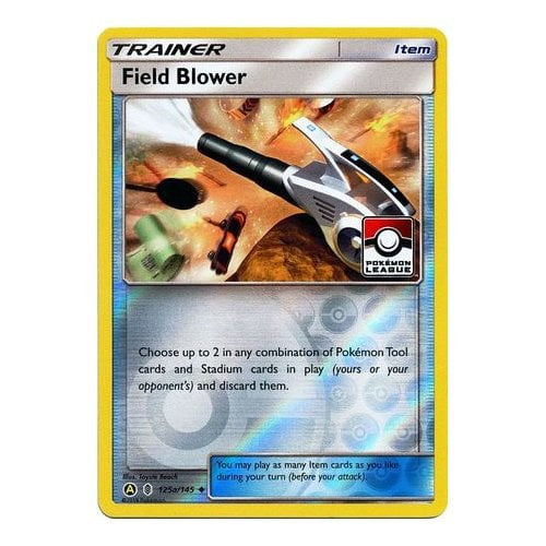 Field Blower : LEAGUE PROMO (Reverse holo) - 125a/145 - Lockett Labs UK