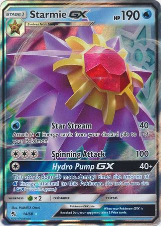 Starmie GX : HIDDEN FATES - 14/68