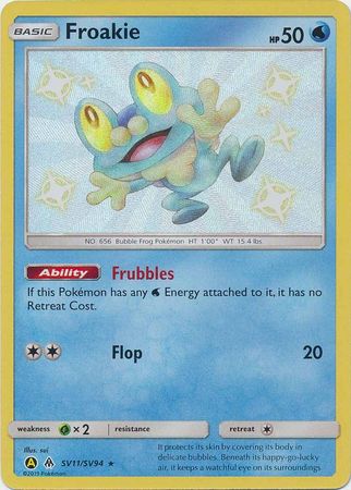 Froakie : HIDDEN FATES - SV11/SV94 - Lockett Labs UK