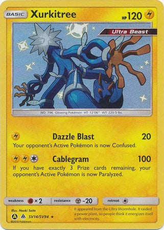Xurkitree : HIDDEN FATES - SV14/SV94 - Lockett Labs UK