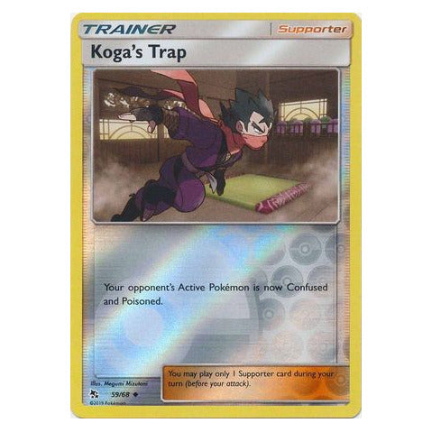 Koga's Trap : HIDDEN FATES (Reverse holo) - 59/68