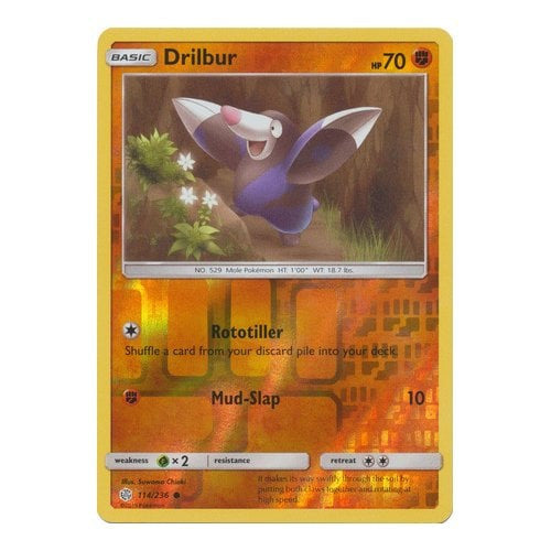 Drilbur : COSMIC ECLIPSE (Reverse holo) - 114/236 - Lockett Labs UK