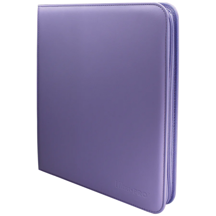 Ultra Pro : Vivid 12-Pocket Zippered PRO-Binder - Purple