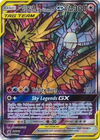 Moltres & Zapdos & Articuno GX : PROMO - SM210 - Lockett Labs UK