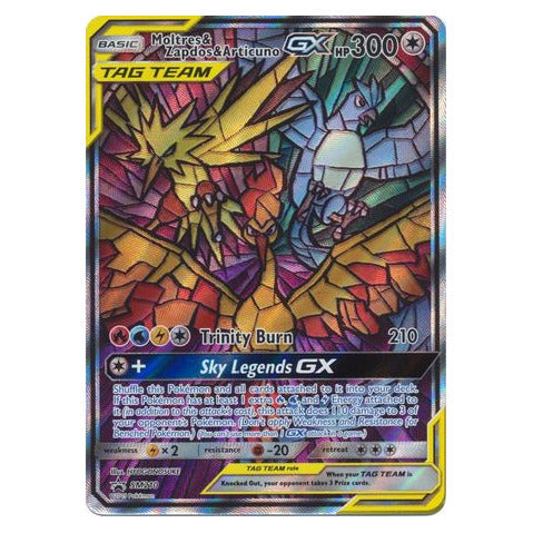 Moltres & Zapdos & Articuno GX : PROMO - SM210