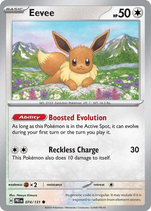 Eevee : PRISMATIC EVOLUTIONS - 074/131