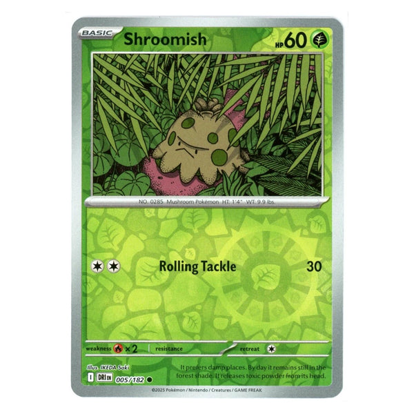 Shroomish : DESTINED RIVALS (Reverse holo) - 005/182