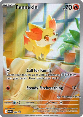 Fennekin : PROMO (Pokemon Center Stamped) - MEP080