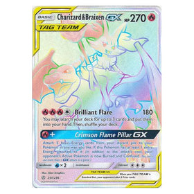 Charizard & Braixen GX : COSMIC ECLIPSE - 251/236