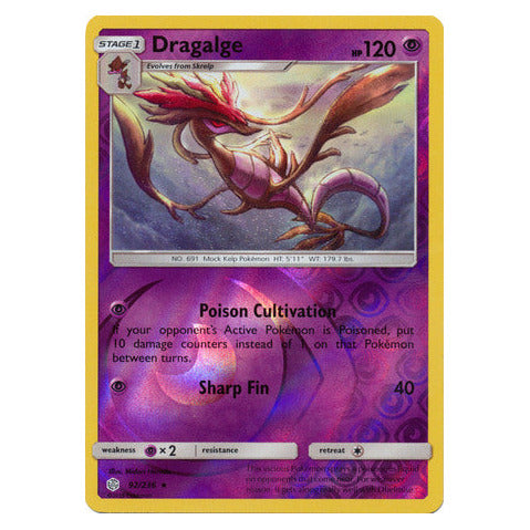 Dragalge : COSMIC ECLIPSE (Reverse holo) - 92/236