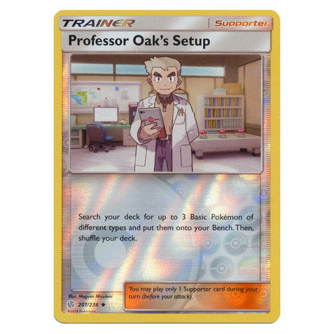 Professor Oak's Setup : COSMIC ECLIPSE (Reverse holo) - 201/236