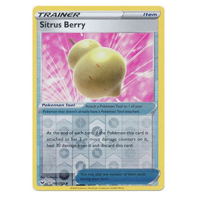 Sitrus Berry : SWORD & SHIELD BASE (Reverse holo) - 182/202