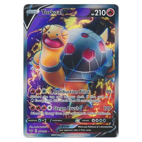 Torkoal V : SWORD & SHIELD BASE - 188/202