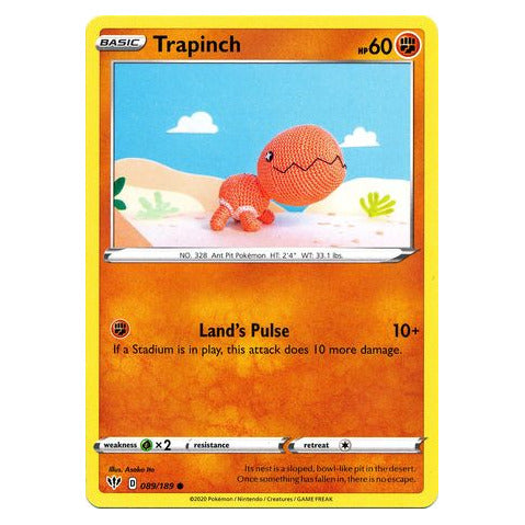 Trapinch : DARKNESS ABLAZE - 089/189