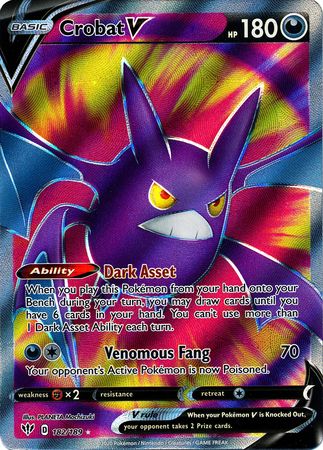 Crobat V : DARKNESS ABLAZE - 182/189 - Lockett Labs UK