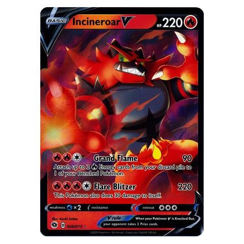 Incineroar V : CHAMPION'S PATH - 008/073